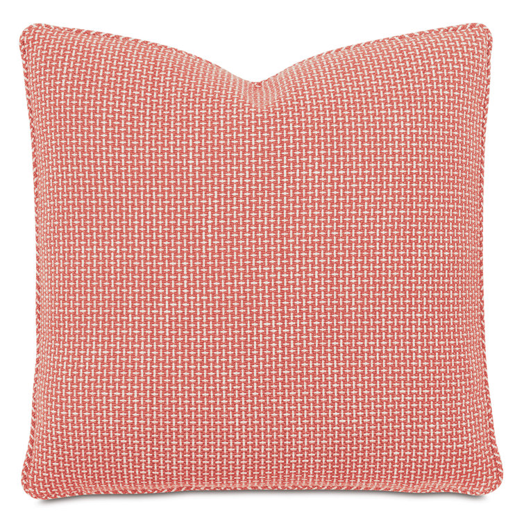 Eastern Accents Junonia Crosshatch Decorative Pillow Cover & Insert